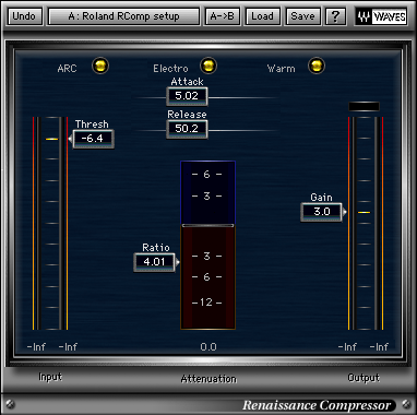 Waves RComp Setup