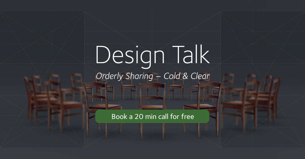 Design Talk — sharpen your public front in 20 minutes • HEAMEDIA.com