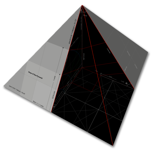 Giza Pyramid in WebGL