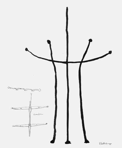 Clothes Hanger, Drawing