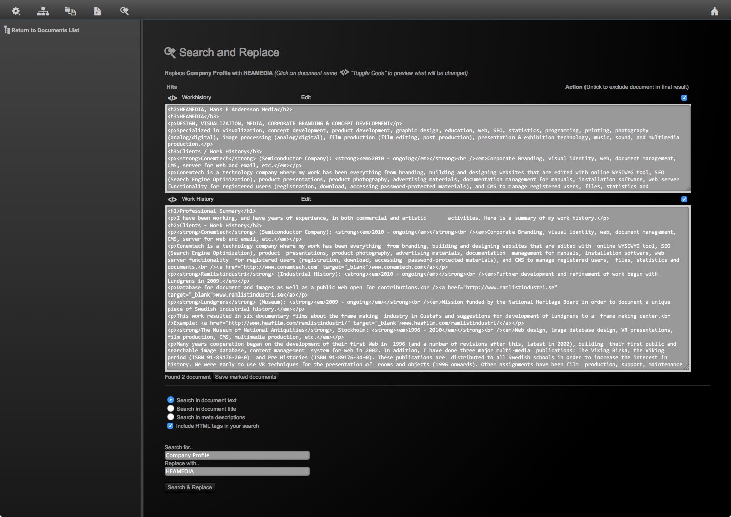 Content Management System, Product Image