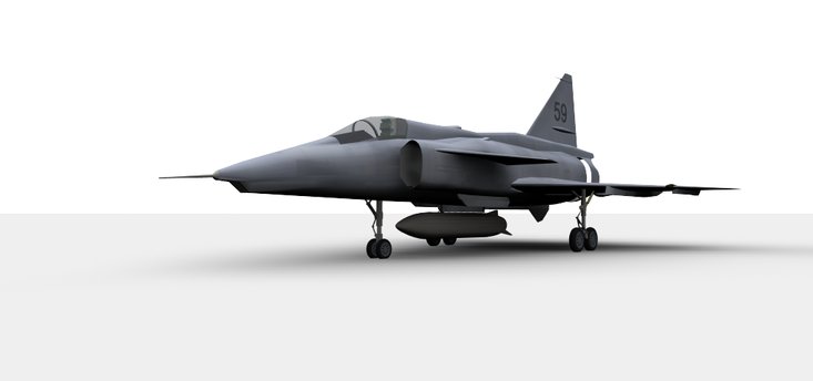 Viggen, Rendering